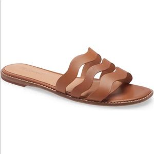 Madewell “The Wave” Sandal in cognac brown